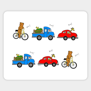 Transportation Fun Sticker